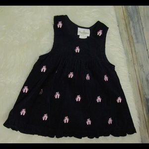 Rare Editions Black Dress sz 18 Months Pre-Loved!